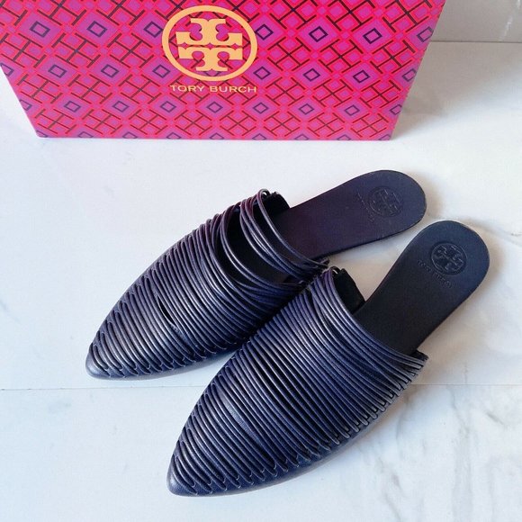 Tory Burch Shoes - NEW Tory Burch Sienna Pointed Toe Slide Flat Mule